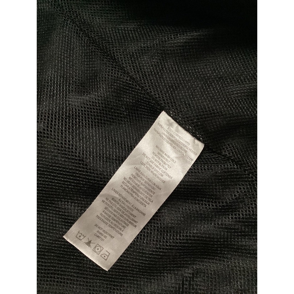 Tommy Hilfiger Sport Windbreaker Jacket Women's Black Full Zip Lightweight - Picture 9 of 12